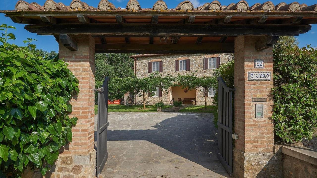 Podere San Carlo Siena Exterior foto